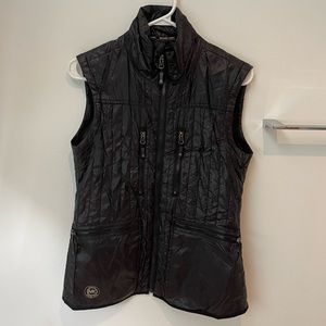 Michael Kors black vest, size S